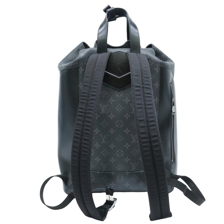 【お値引き】LOUIS VUITTON ルイヴィトン モノグラム エクリプス バッグパック エクスプローラー リュック ブラック 黒 レザー M40527｜src-gk｜04