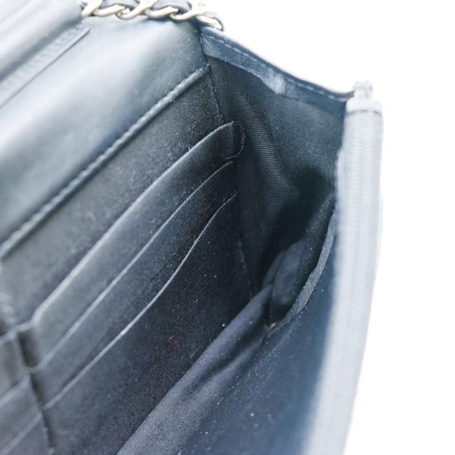 【お値引き】 CHANEL シャネル マトラッセ チェーン ショルダー ボーイシャネル チェーンウォレット ブラック 黒 22855969 |  | 12