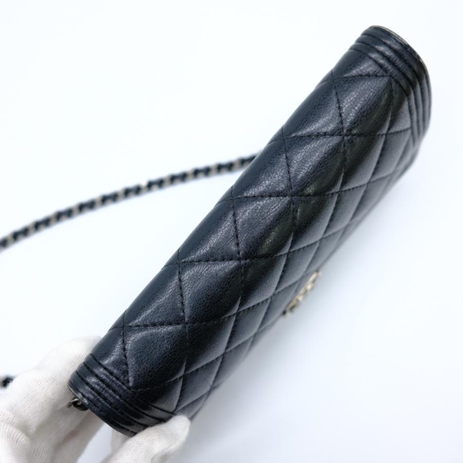 【お値引き】 CHANEL シャネル マトラッセ チェーン ショルダー ボーイシャネル チェーンウォレット ブラック 黒 22855969 |  | 06