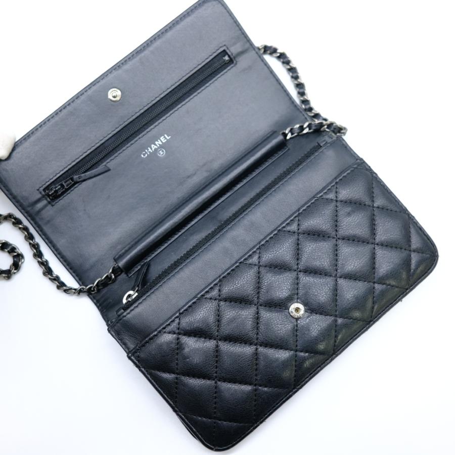 【お値引き】 CHANEL シャネル マトラッセ チェーン ショルダー ボーイシャネル チェーンウォレット ブラック 黒 22855969 |  | 07