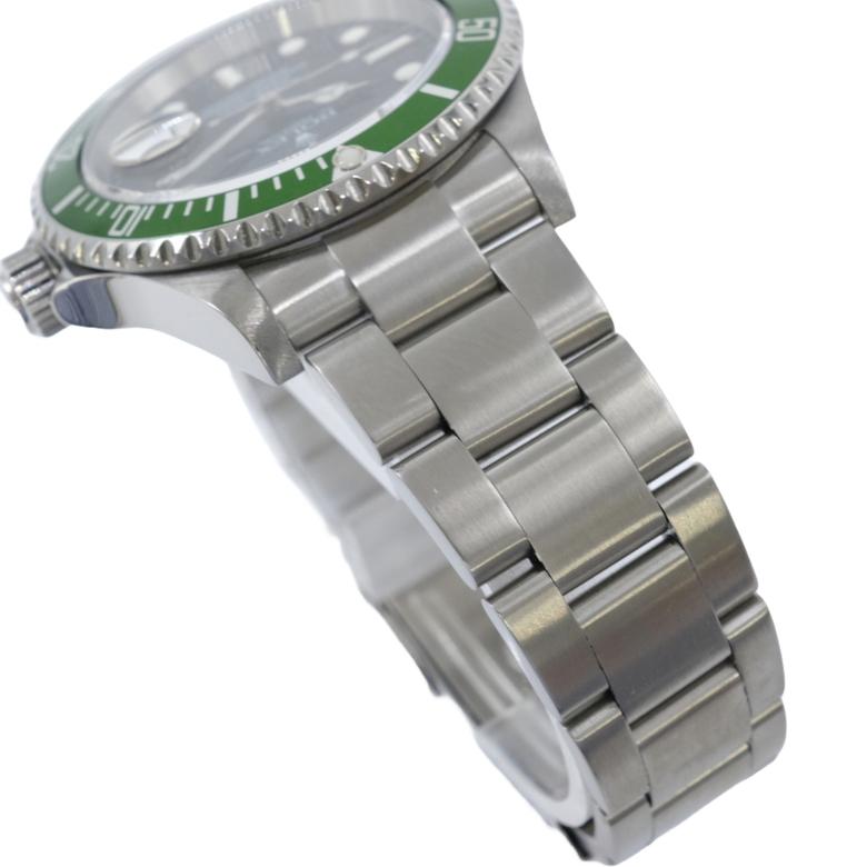 【OH・新品仕上げ済】ロレックス Rolex サブマリーナ グリーンサブ オートマ 自動巻き 腕時計 ウォッチ 時計 16610LV 16610 グリーン |  | 04
