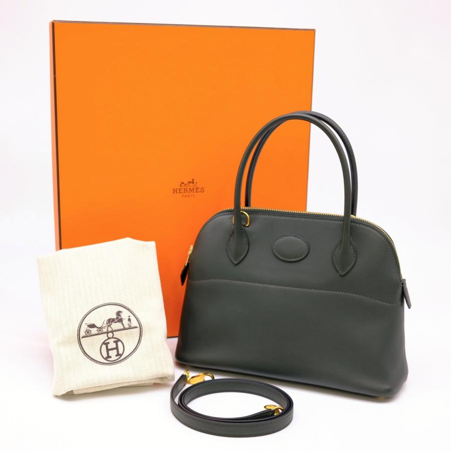 お値引き】【美品】HERMES エルメス ボリード 27 ハンドバッグ ヴォー 