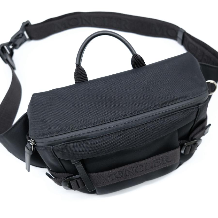 美品】MONCLER モンクレール ボディバッグ ウエストポーチ ARGENS  