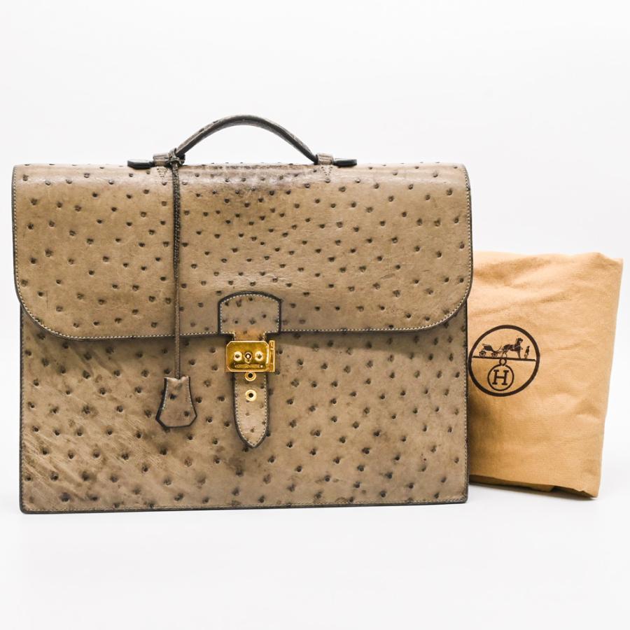 お値引き】HERMES エルメス サックアデペッシュ 38 ビジネス ブリーフ  