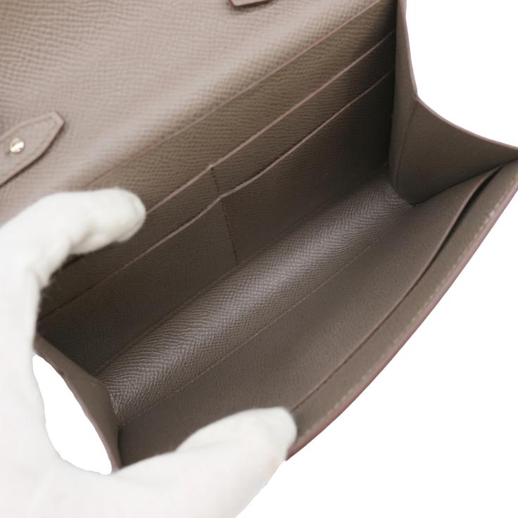 【お値引き】【美品】HERMES エルメス クリック 16 ミニ ショルダーバッグ ポーチウォレット ヴォーエプソン レザー エトゥープ グレージュ #A |  | 11