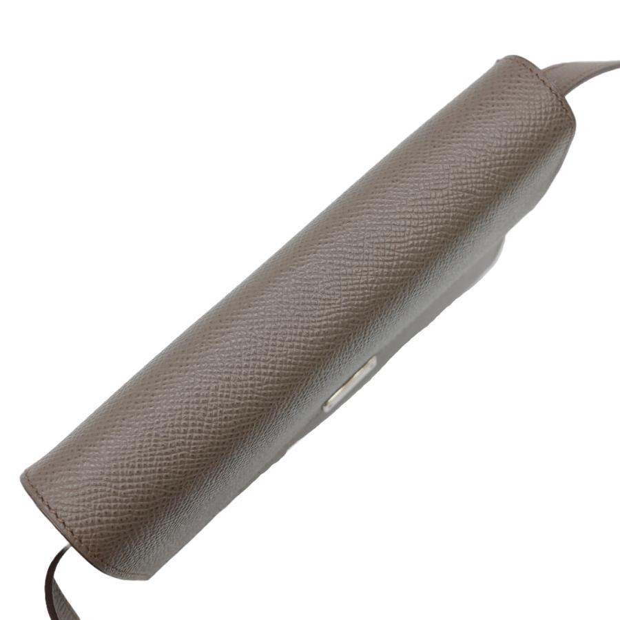 【お値引き】【美品】HERMES エルメス クリック 16 ミニ ショルダーバッグ ポーチウォレット ヴォーエプソン レザー エトゥープ グレージュ #A |  | 07