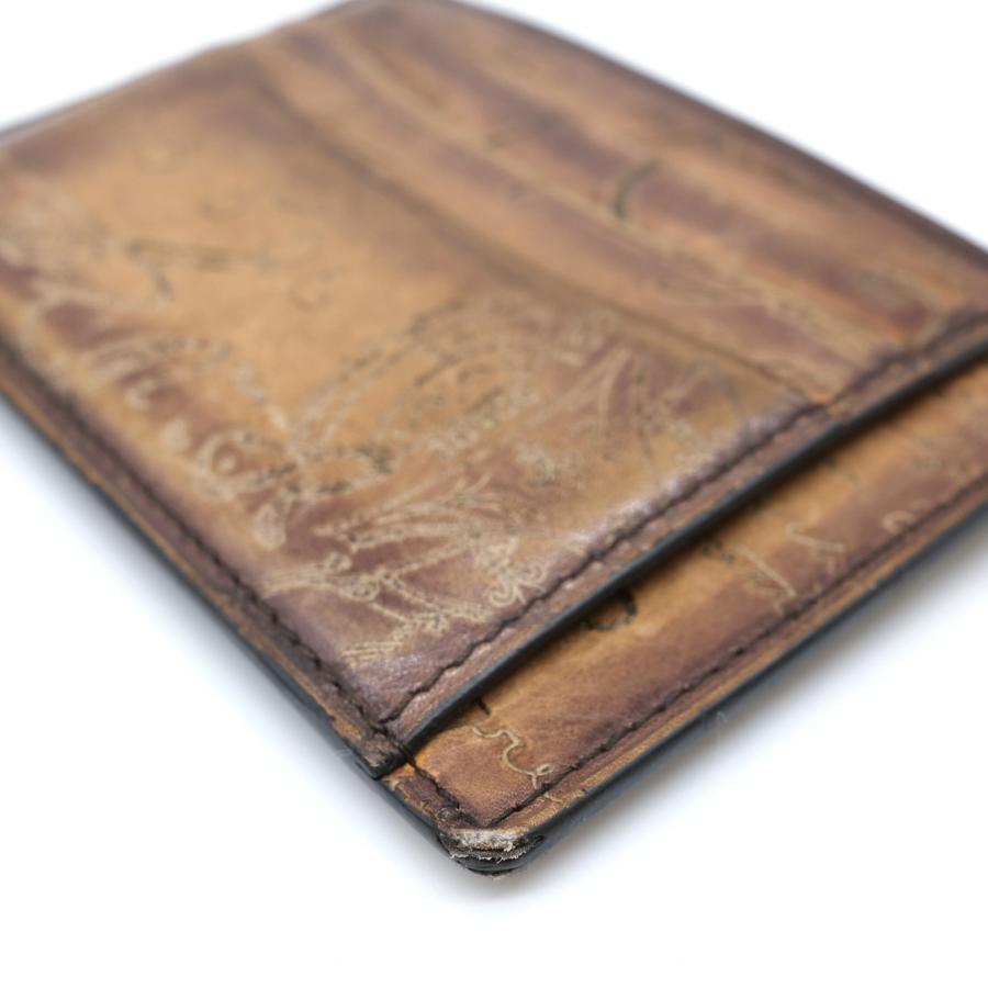 Berluti ベルルッティ スクリット カリグラフィ レザー カードホルダー