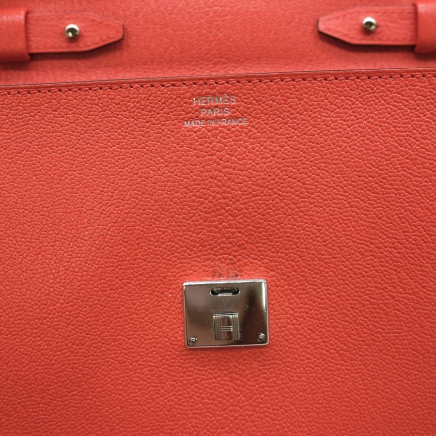 【お値引き】【美品】HERMES エルメス クリック 16 ミニ ショルダーバッグ ポーチウォレット シェーブル レザー オレンジ #Z |  | 06