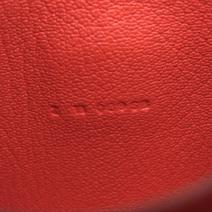 【お値引き】【美品】HERMES エルメス クリック 16 ミニ ショルダーバッグ ポーチウォレット シェーブル レザー オレンジ #Z |  | 09