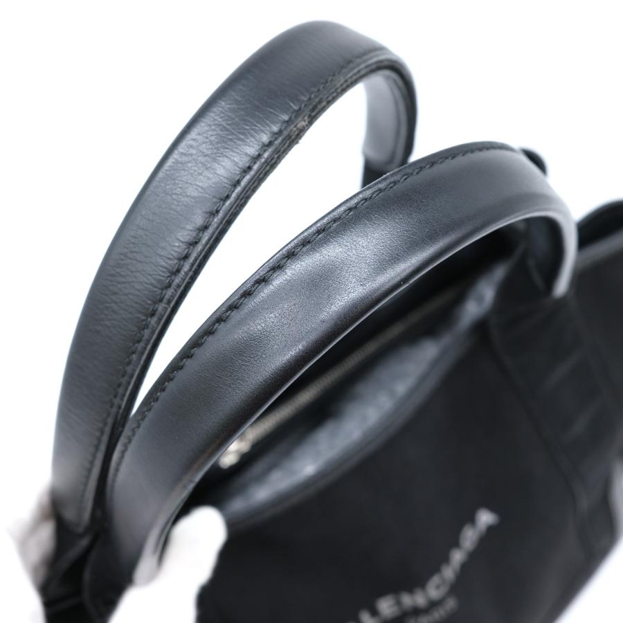 【お値引き】BALENCIAGA バレンシアガ ネイビー カバス トート ハンドバッグ デニム ブラック 黒 339933 |  | 09