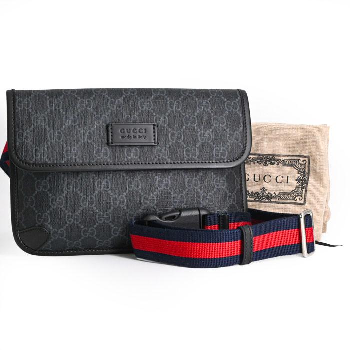 お値引き】【未使用品】GUCCI グッチ GGスプリーム ベルトバッグ