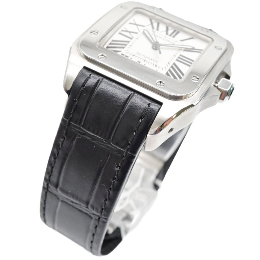 新品仕上げ済】Cartier カルティエ サントス 100 LM オートマ 自動巻き