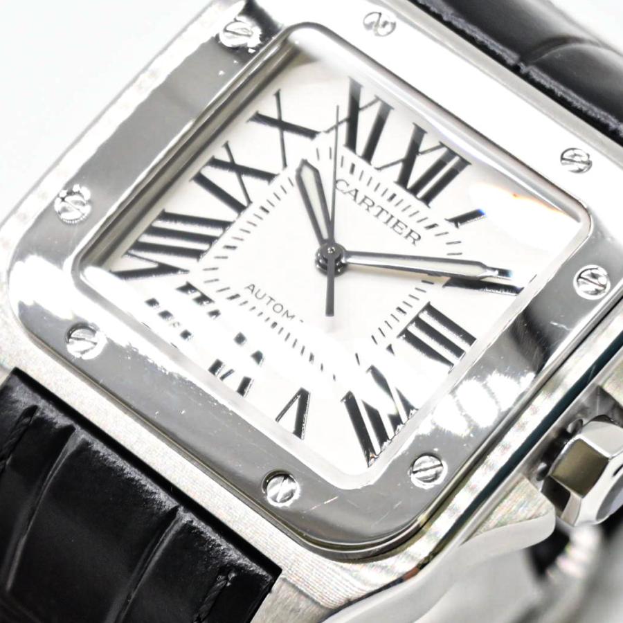 新品仕上げ済】Cartier カルティエ サントス 100 LM オートマ 自動巻き