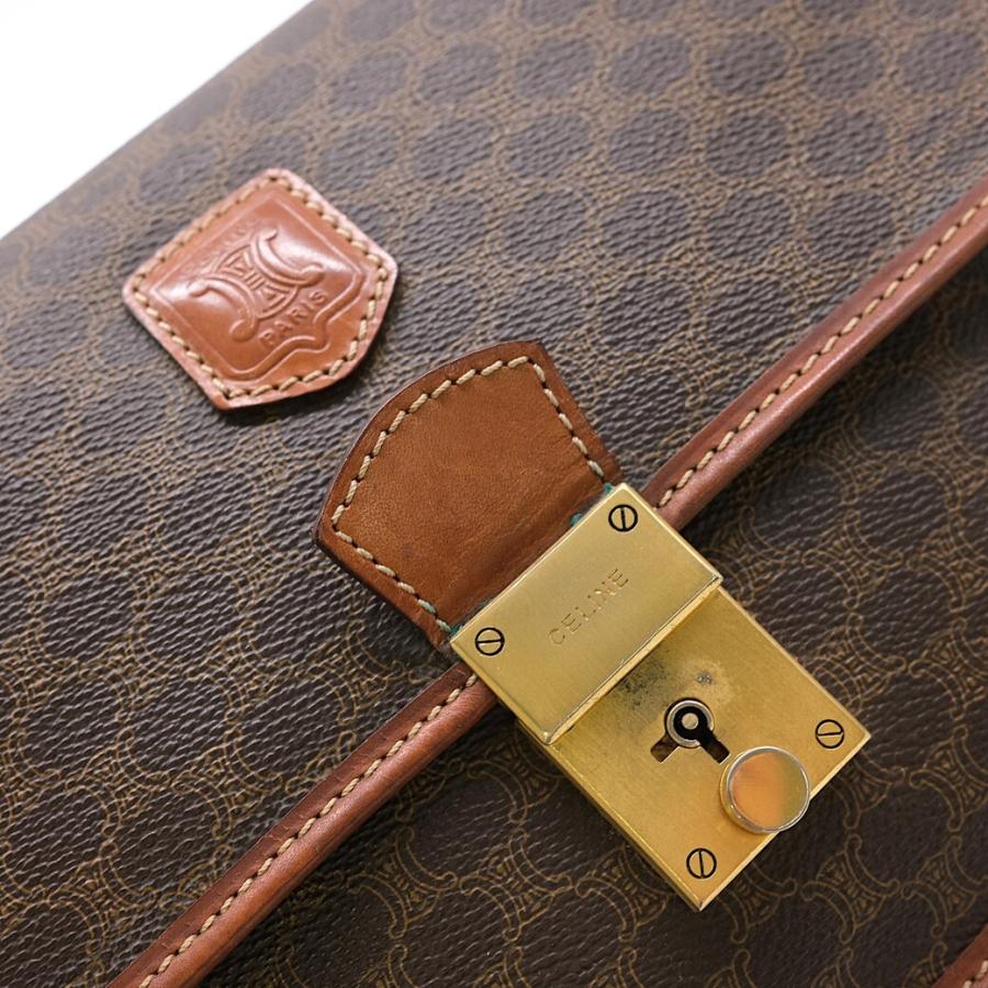 お値引き】CELINE セリーヌ ヴィンテージ マカダム PVC クラッチバッグ 