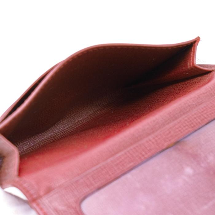 【お値引き】Cartier カルティエ マストライン カードケース パスケース 名刺入れ 二つ折り レザー ボルドー レッド 赤 |  | 07