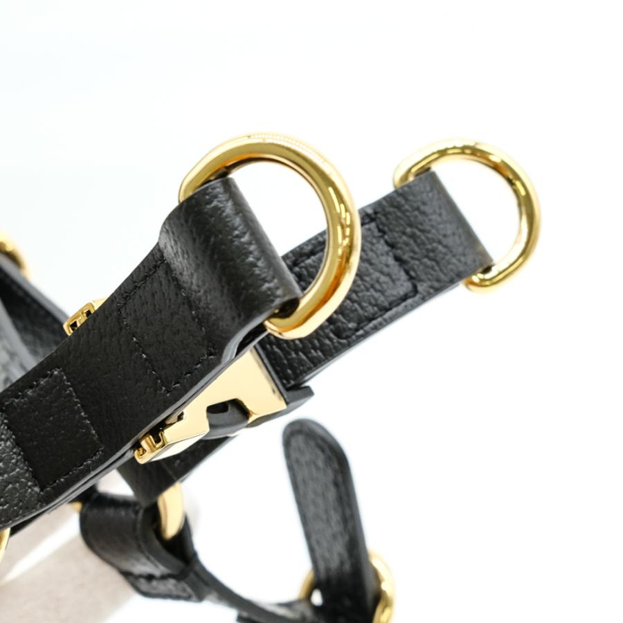 【お値引き】【未使用品】 GUCCI グッチ インターロッキングG ドッグ ハーネス 愛犬 ＃S レザー ブラック 黒 692963 箱付 |  | 08