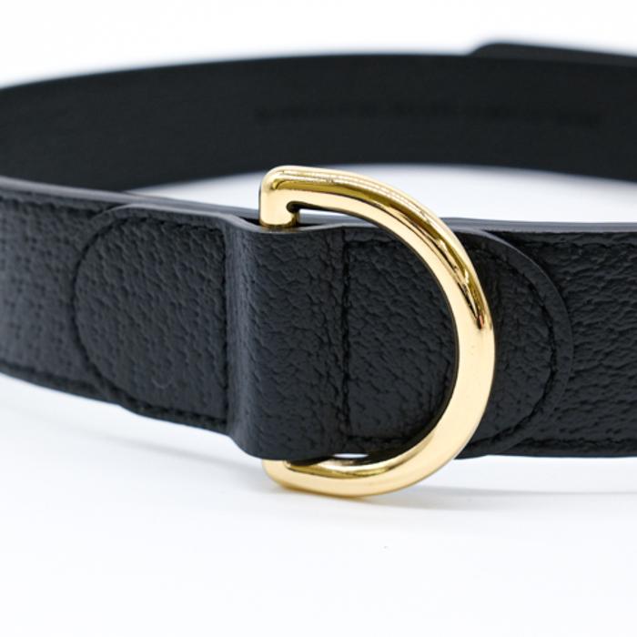 【お値引き】【未使用品】 GUCCI グッチ インターロッキングG ラージ ペット 愛犬 首輪 ＃L レザー ブラック 黒 695256 箱付 |  | 05