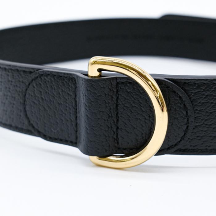 【お値引き】【未使用品】 GUCCI グッチ インターロッキングG エクストララージ ペット 愛犬 首輪 ＃XL レザー ブラック 黒 695256 箱付 |  | 05