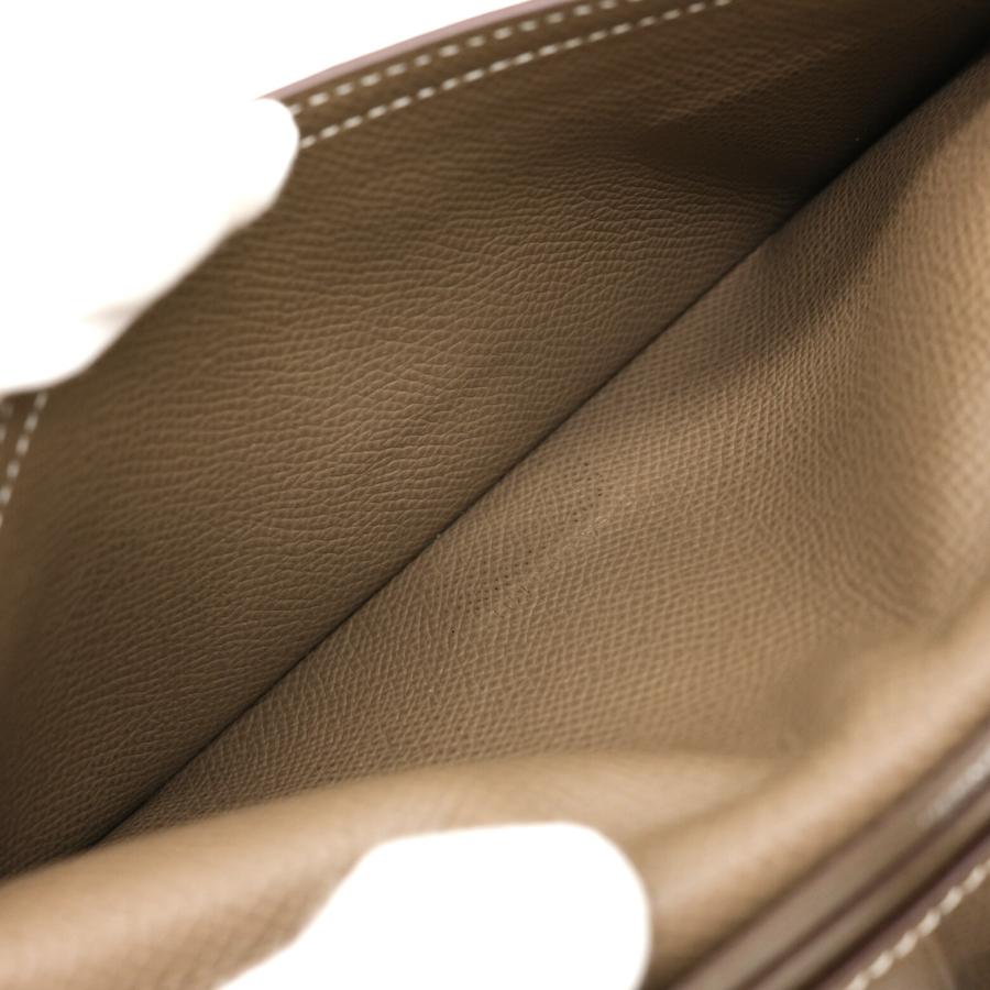 【お値引き】【美品】HERMES エルメス ベアン ベアンスフレ 長財布 ウォレット ヴォーエプソン レザー エトゥープ #D |  | 11