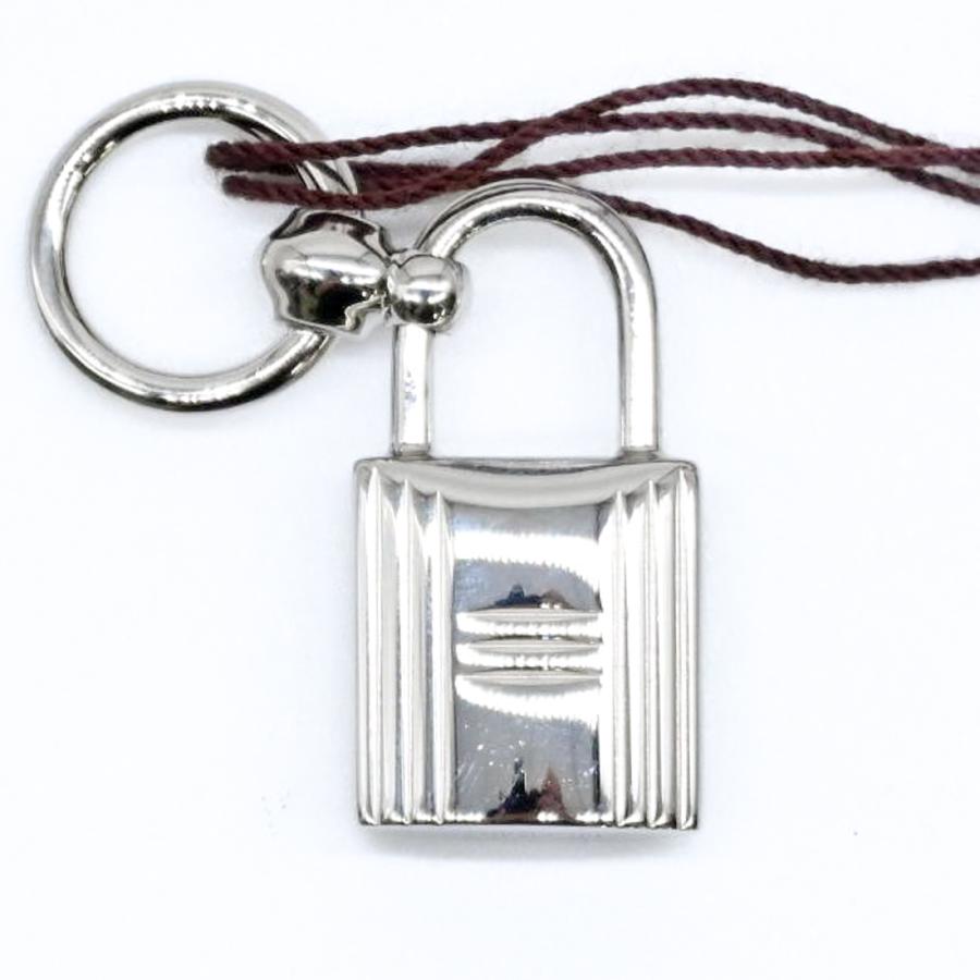 【お値引き】【未使用】HERMES エルメス ツイリーリング カデナ スカーフリング メタル シルバー レディース |  | 01