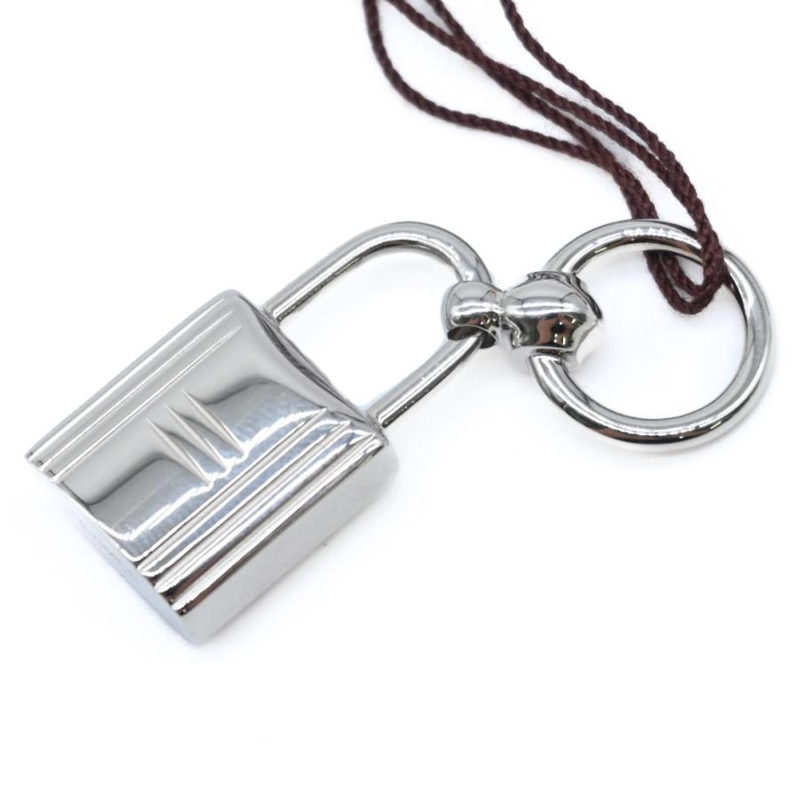 【お値引き】【未使用】HERMES エルメス ツイリーリング カデナ スカーフリング メタル シルバー レディース |  | 04