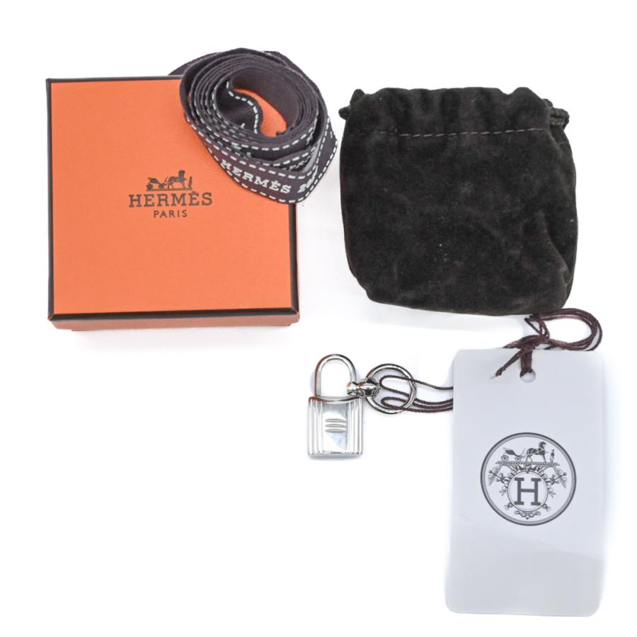 【お値引き】【未使用】HERMES エルメス ツイリーリング カデナ スカーフリング メタル シルバー レディース |  | 06