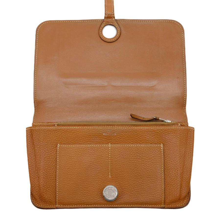 【お値引き】HERMES エルメス 長財布 財布 ドゴン GM トゴ レザー ゴールド 茶 ブラウン #□I |  | 10