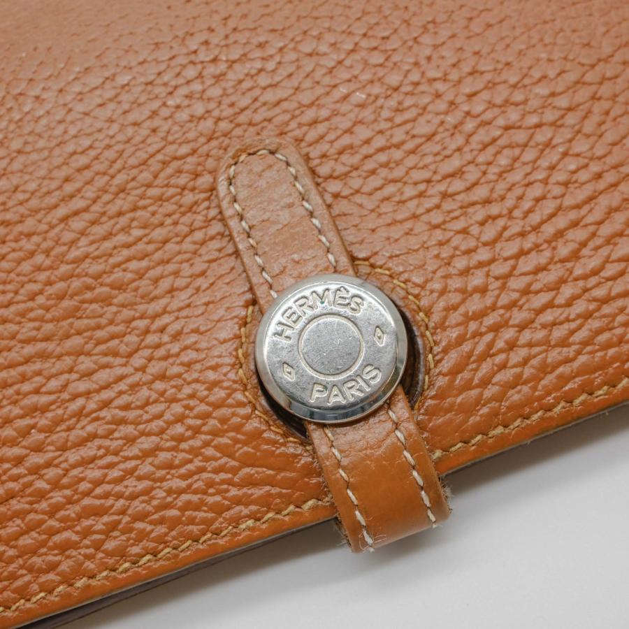 【お値引き】HERMES エルメス 長財布 財布 ドゴン GM トゴ レザー ゴールド 茶 ブラウン #□I |  | 01