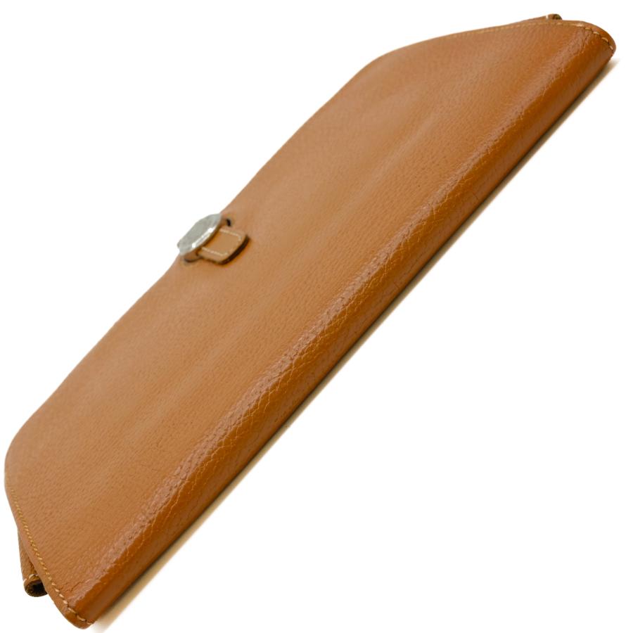 【お値引き】HERMES エルメス 長財布 財布 ドゴン GM トゴ レザー ゴールド 茶 ブラウン #□I |  | 03