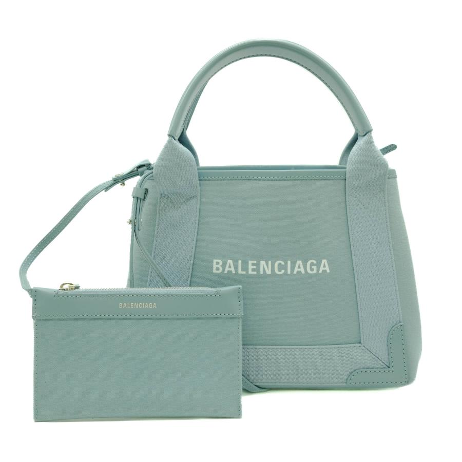 お値引き】【美品】BALENCIAGA バレンシアガ ネイビーカバス XS トート