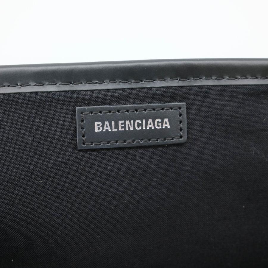 【お値引き】【未使用品】BALENCIAGA バレンシアガ ネイビーカバス S トートバッグ レザー キャンバス レディース ホワイト 339933 |  | 09