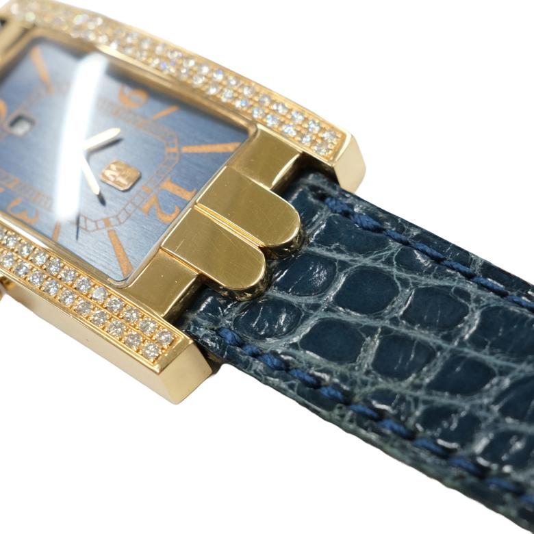 【お値引き】HARRY WINSTON ハリーウィンストン アベニュー 2D 腕時計 クォーツ メンズ ボーイズ ゴールド K18 純正ダイヤモンド |  | 04