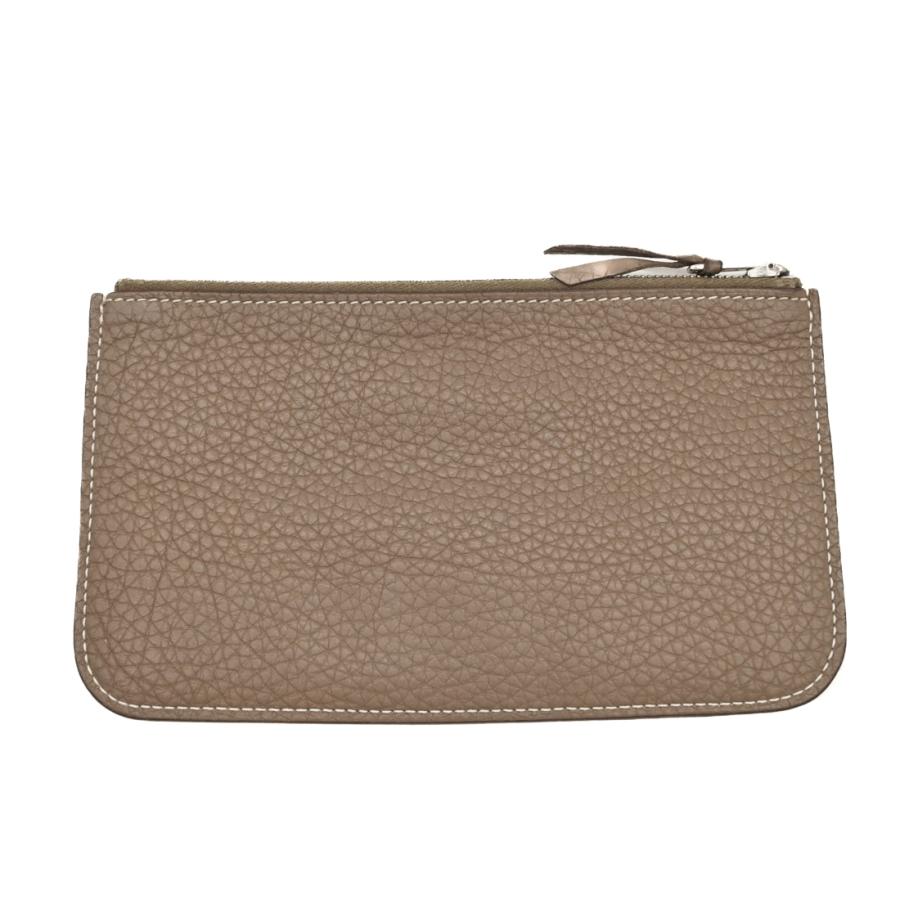 【お値引き】HERMES エルメス ドゴン デュオ GM 長財布 ウォレット 二つ折り トゴ レザー エトゥープ グレージュ #□P |  | 12