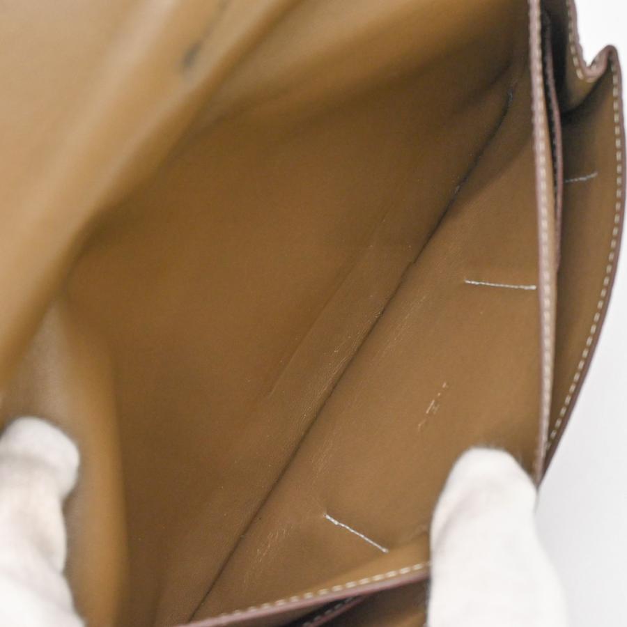 【お値引き】HERMES エルメス ドゴン デュオ GM 長財布 ウォレット 二つ折り トゴ レザー エトゥープ グレージュ #□P |  | 09