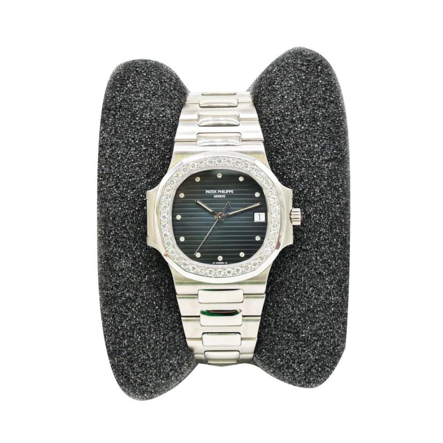 【メーカーOH済み】パテックフィリップ パテック PATEK PHILIPPE ノーチラス ダイヤ ベゼル インデックス ホワイトゴールド 腕時計 ダークブルー 3800/3G-011 | ノーチラス | 03