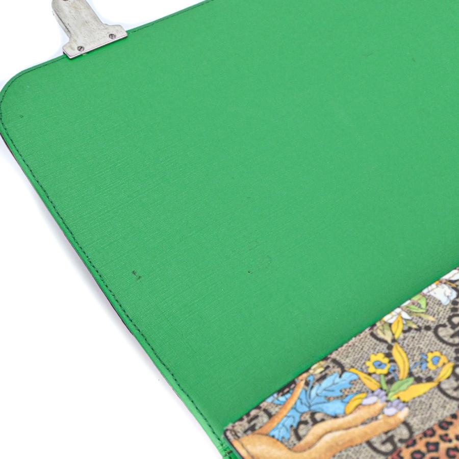 【お値引き】GUCCI グッチ GGスプリーム リュック ランドセル チルドレンズ キッズ 子供用 ライオン タイガー ヒョウ グリーン マルチカラー 410791 |  | 09