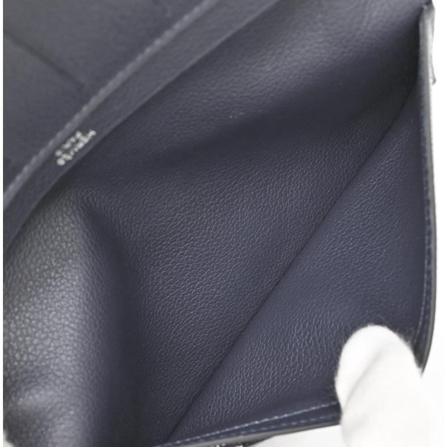 ぽん酢さん専用　エルメス シチズンツイルロング シルクイン 長財布 お値引き】HERMES エルメス シチズン ツイル ロング シルクイン