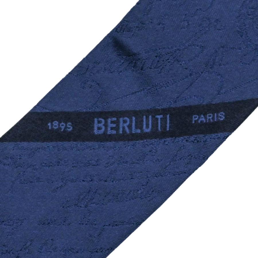 お値引き】【美品】Berluti ベルルッティ カリグラフィー ネクタイ