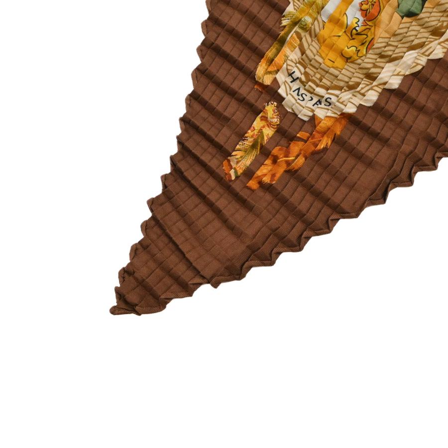 お値引き】【未使用】HERMES エルメス スカーフ プリーツカレ COUVEE D