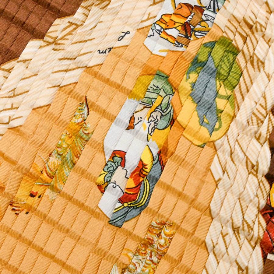 お値引き】【未使用】HERMES エルメス スカーフ プリーツカレ COUVEE D