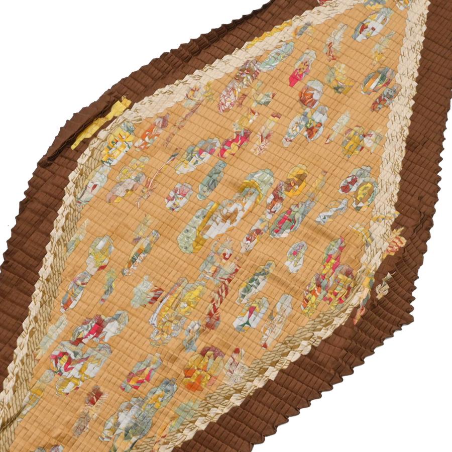 お値引き】【未使用】HERMES エルメス スカーフ プリーツカレ COUVEE D