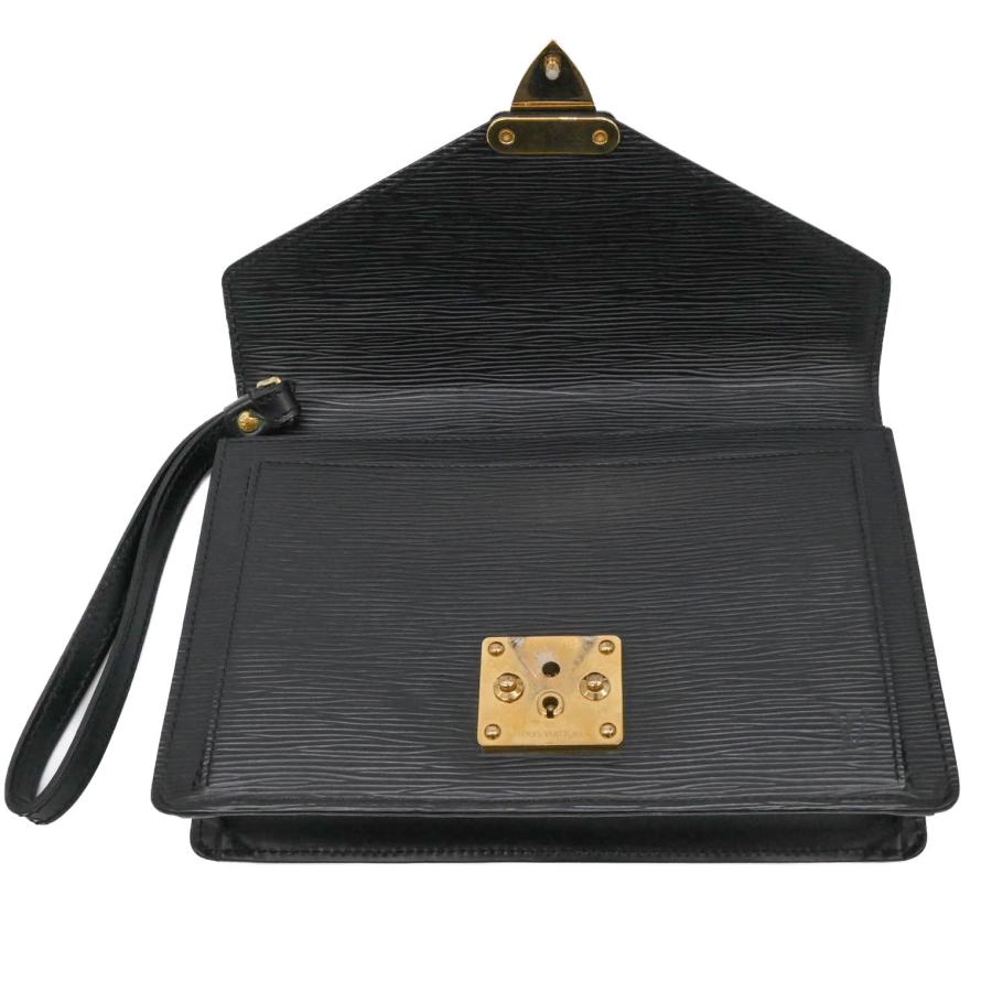 ルイヴィトン M52612 エピ セリエドラゴンヌ セカンドバッグ 黒 ルイヴィトンセリエドラゴンヌ クラッチバッグ 14127 黒