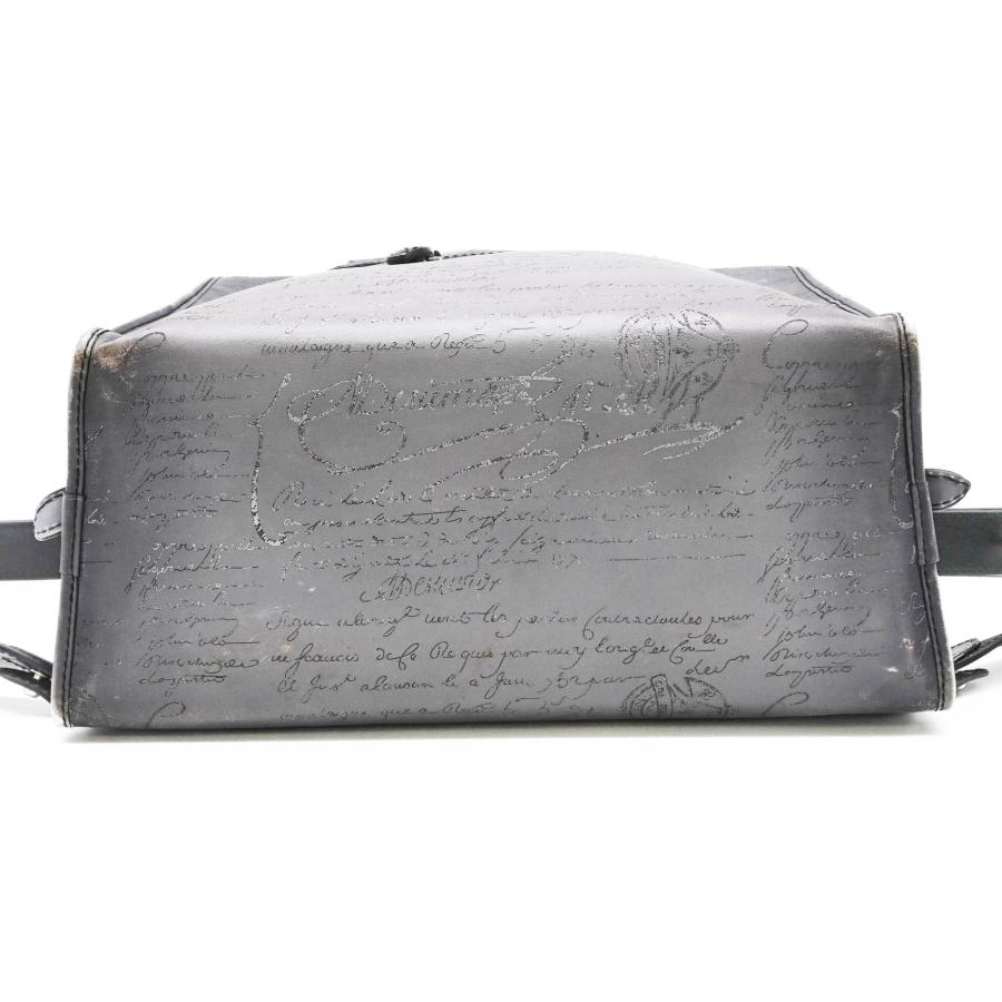 Berluti グレー レザー ビジネスバッグ Berluti グレー レザー ビジネスバッグ グレー（灰色）系 Berluti