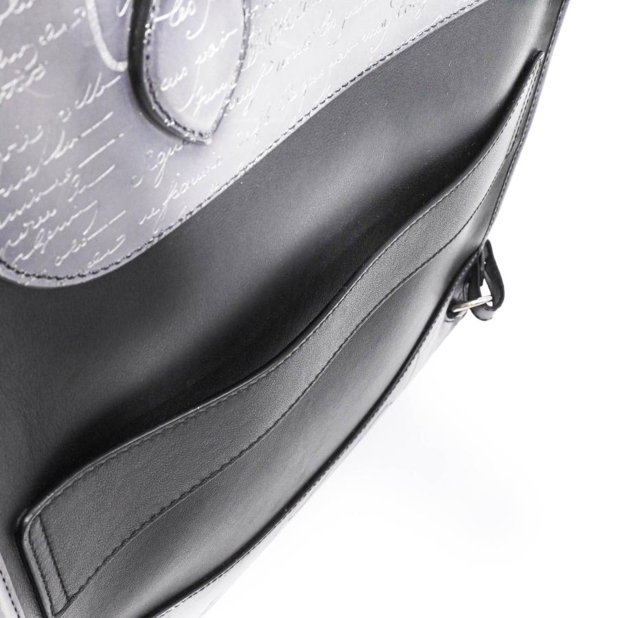 Berluti グレー レザー ビジネスバッグ Berluti（ベルルッティ） 美品 現行モデル トゥジュールミニ ネオ