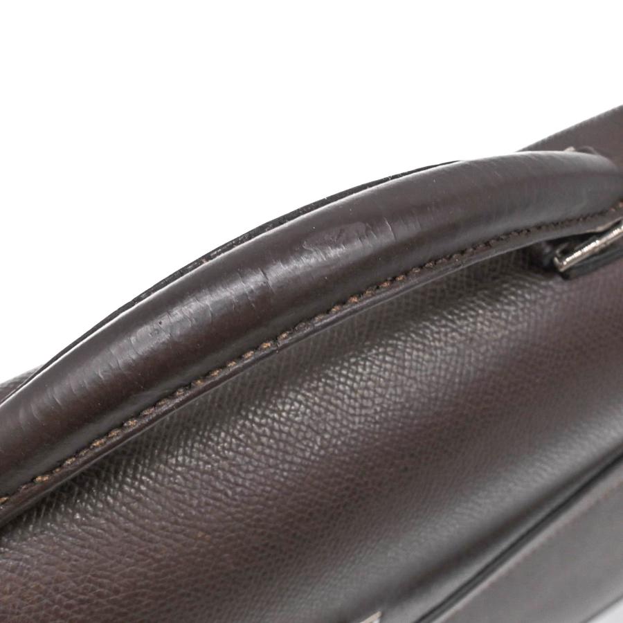 ⭐️ 極美品 エルメス エッフェル ブリーフ ビジネスバッグ ブラウン クシュベル ⭐️ 極美品 エルメス エッフェル ブリーフ ビジネスバッグ ブラウン