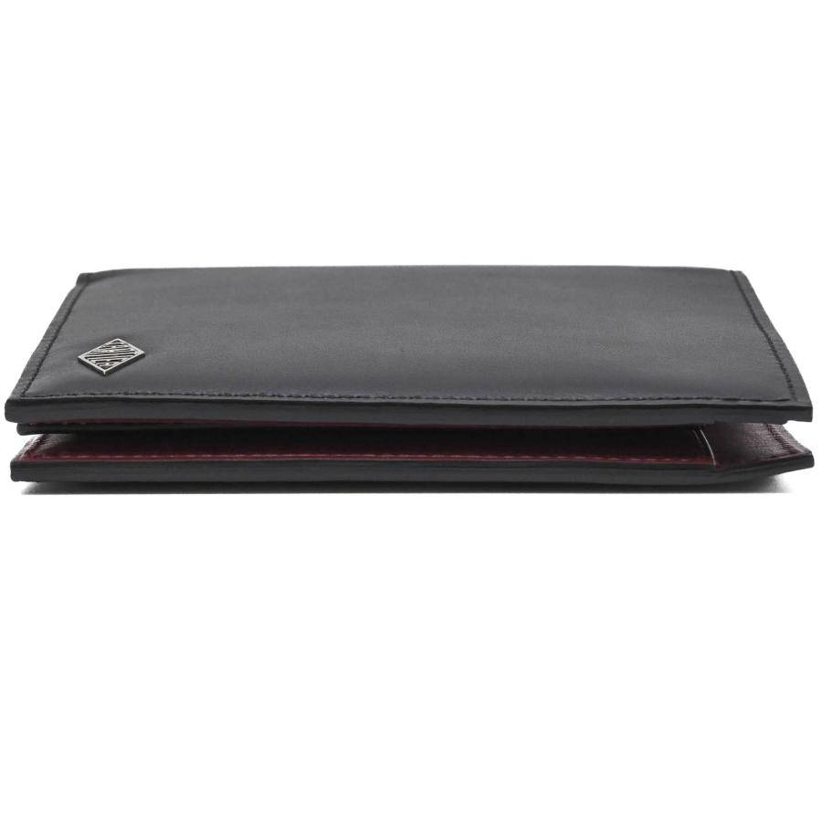 【お値引き】【未使用】Cartier カルティエ ルイ カルティエ 財布 札入れ ウォレット 二つ折り パスケース レザー ブラック 黒 ボルドー レッド 赤 メンズ |  | 02