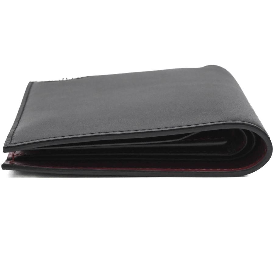 【お値引き】【未使用】Cartier カルティエ ルイ カルティエ 財布 札入れ ウォレット 二つ折り パスケース レザー ブラック 黒 ボルドー レッド 赤 メンズ |  | 03