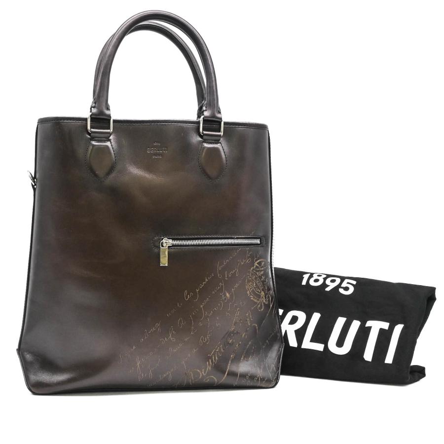 Berluti ベルルッティ トゥジュール バーティカル スクリットレザー