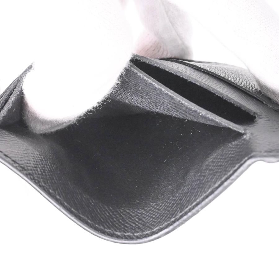 【美品】LOUIS VUITTON ヴィトン モノグラムエクリプス ポルトフォイユパンス M62480 コンパクトウォレット ブラック  メンズ マネークリップ イニシャルあり |  | 11