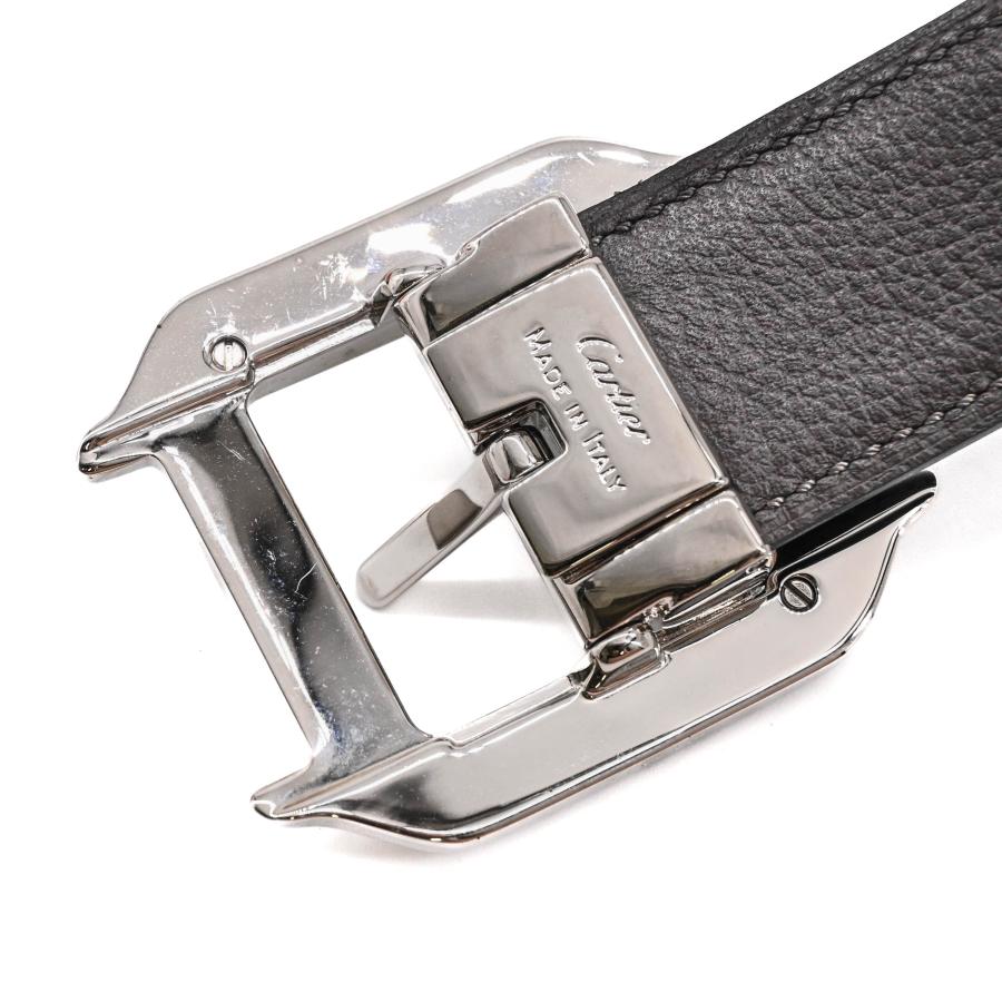 美品】Cartier カルティエ サントス ドゥ リバーシブル ベルト レザー